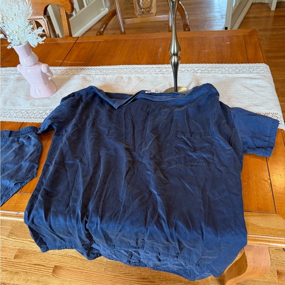 Lunya Washable Silk Tee Short Set - Picture 2 of 8